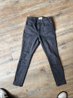 Universal Threads High-Rise Slim Jeans - Charcoal Grey